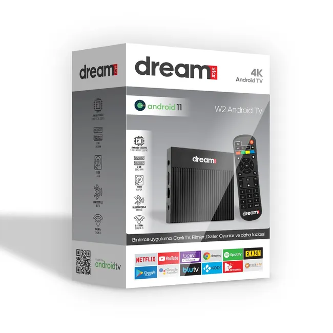 Dreamstar W2 16GB Android Tv Box