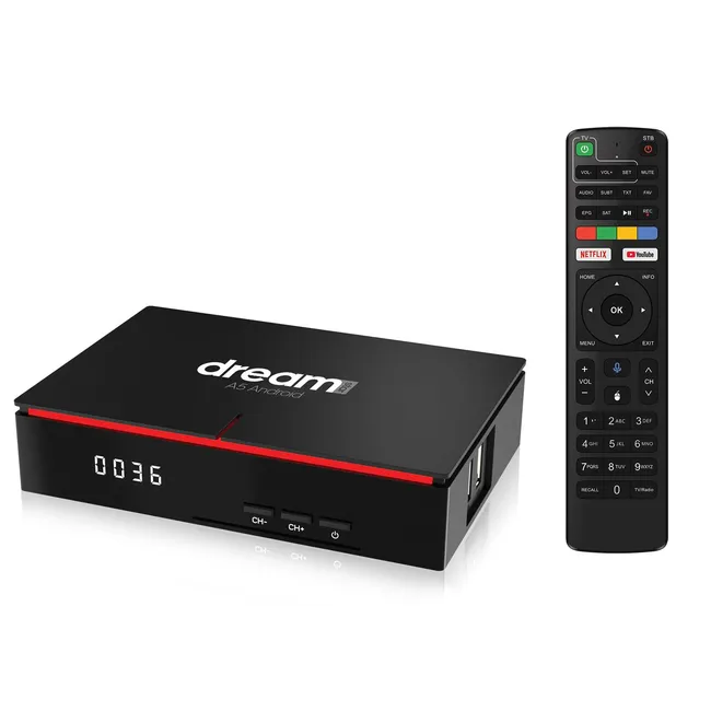 Dreamstar A5 4K Ultra HD Android Uydu Alıcısı