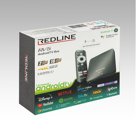 Redline RV5 16GB Android Tv Box