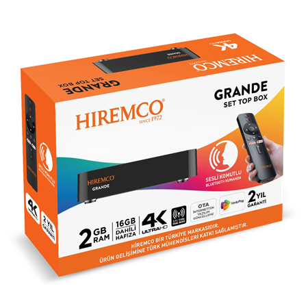 Hiremco Grande 16GB Android Tv Box