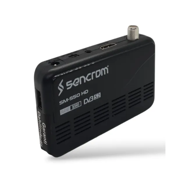 Sencrom SM-550 Bluetooth Kumandalı HD Uydu Alıcısı