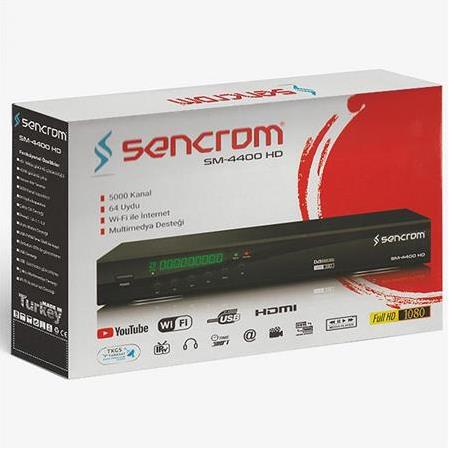 Sencrom SM-4400 HD Uydu Alıcıs