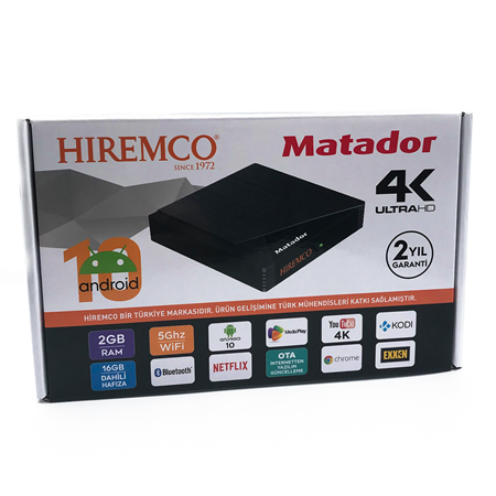 Hiremco Matador Android Tv Box