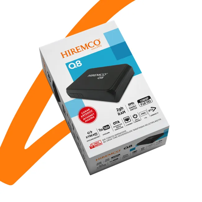 Hiremco Q8 HD Uydu Alıcısı